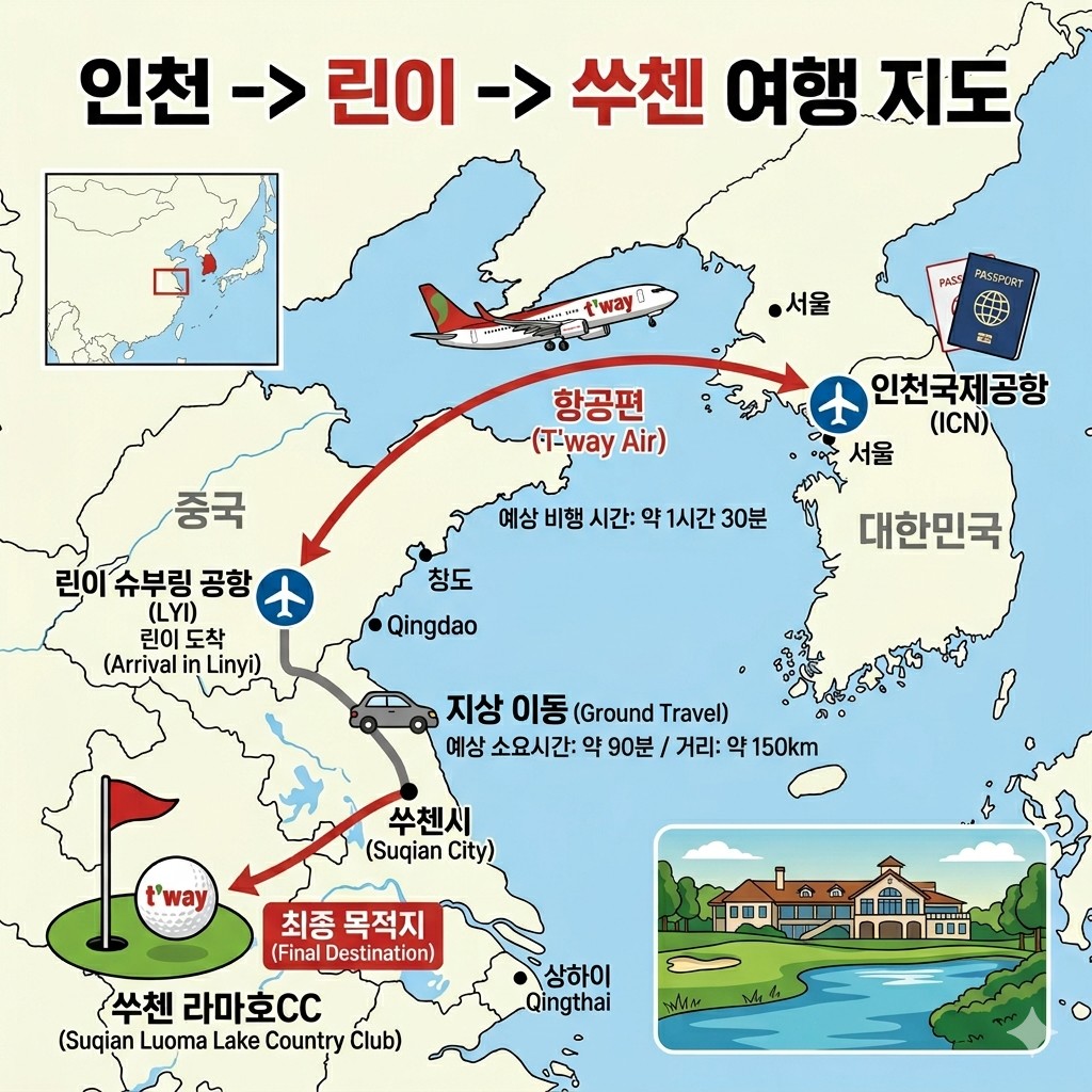 🚨위도가 제주도&후쿠오카와 같아 겨울에도 최고의 라운딩을 제공합니다🚨